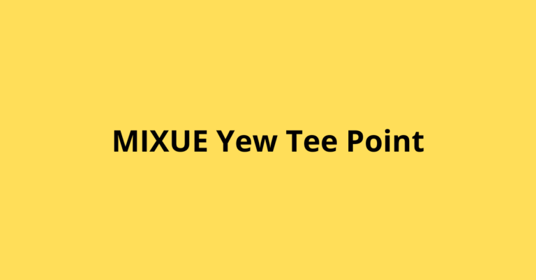 MIXUE Yew Tee Point: What You Need Know Before Visiting