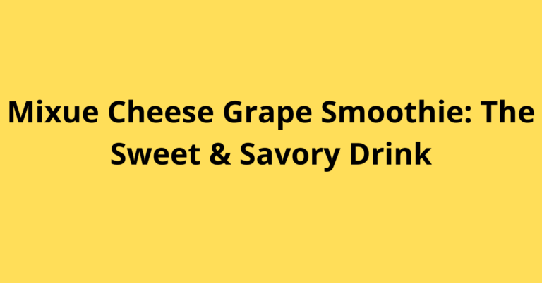 Mixue Taro Grape: The Viral Fusion Drink