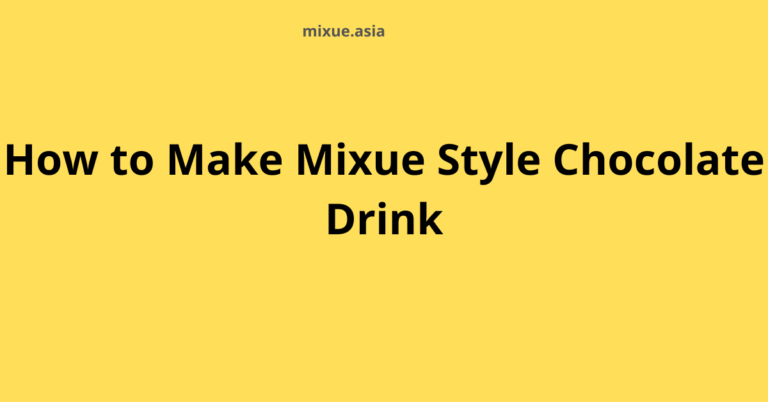 How to Make Mixue Style Lemon Drink: Easy Homemade